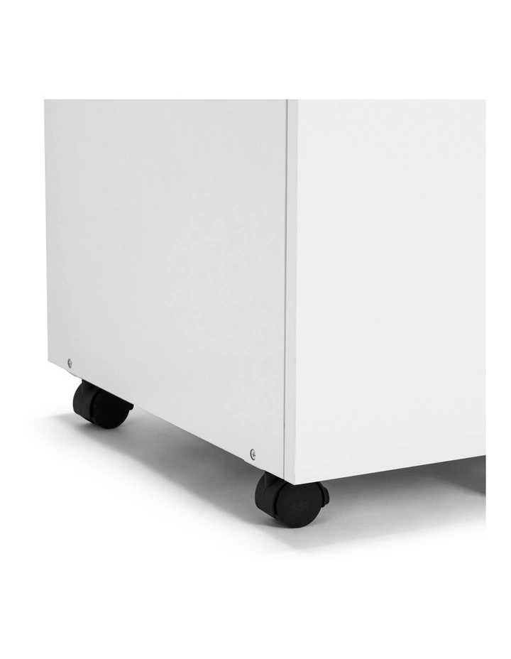 Belle Filing Cabinet Storage 3 Drawers Home Office Mobile Pedestal White image 5