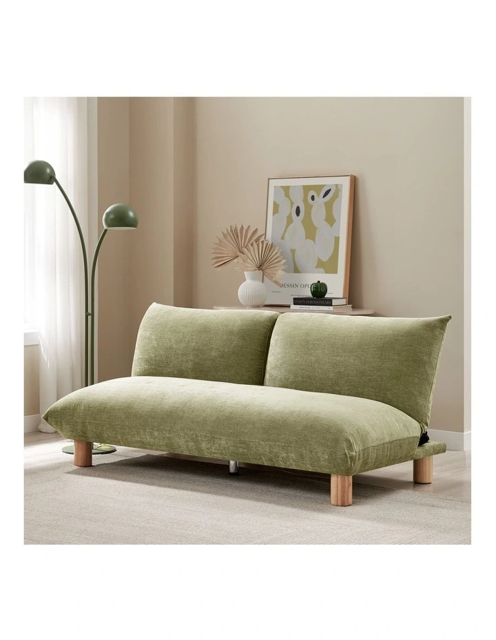 Althea Sofa Bed Lounge Couch Moss Green image 2