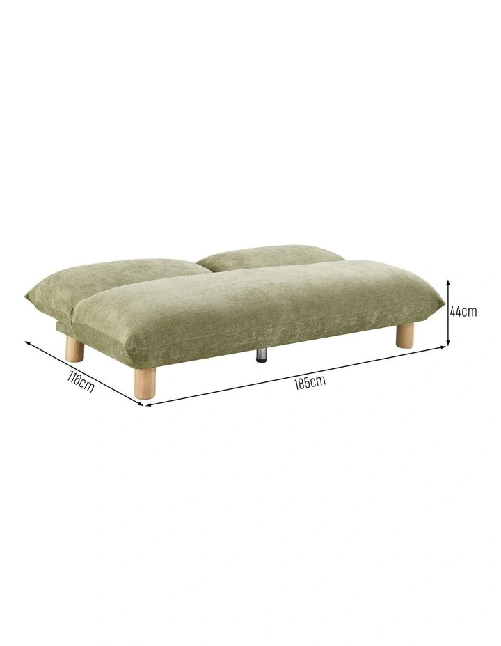 Althea Sofa Bed Lounge Couch Moss Green image 7
