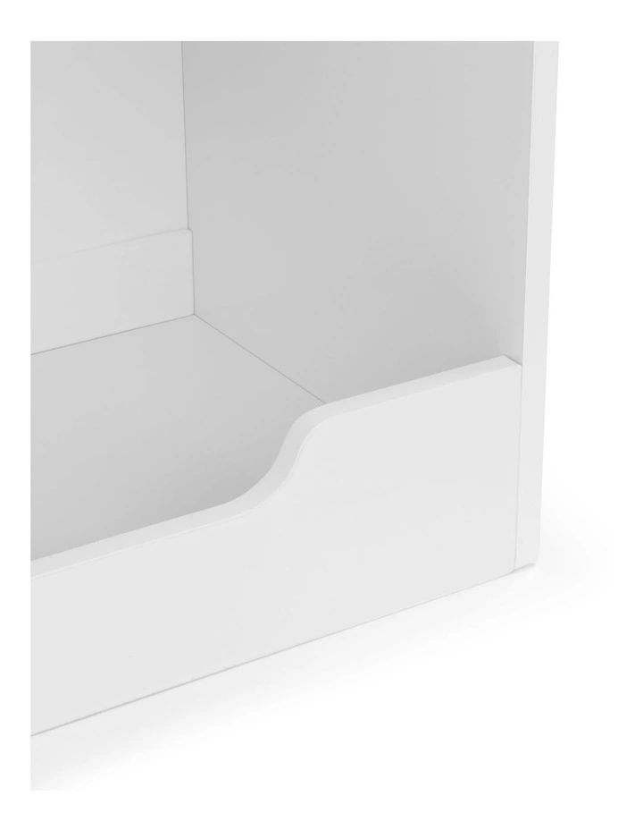 Cloud Kids Bookcase Bookshelf Open Shelving 3 Levels white image 5