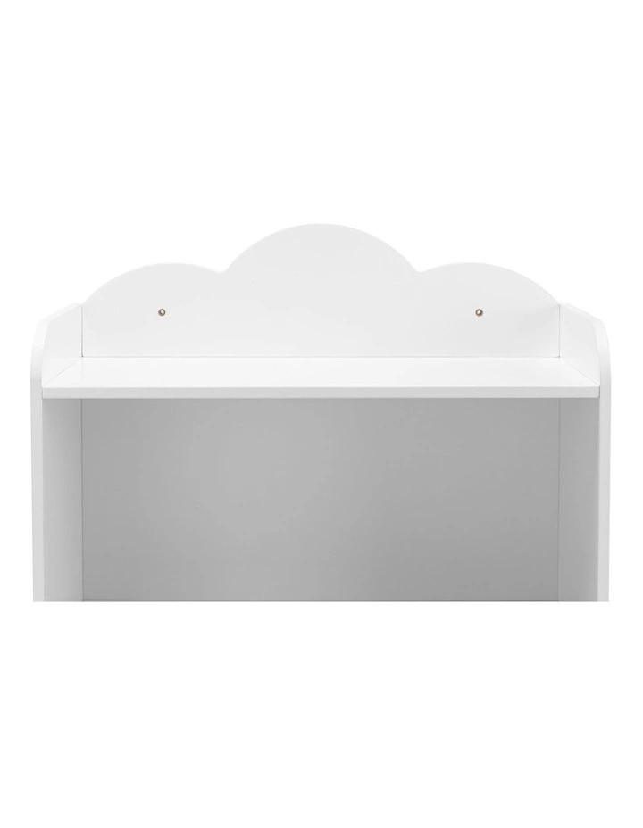 Cloud Kids Bookcase Bookshelf Open Shelving 3 Levels white image 6
