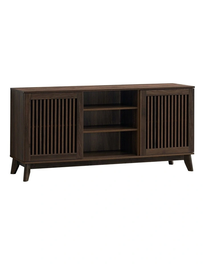 Goria Buffet Sideboard Cabinet 2 Doors Walnut image 1