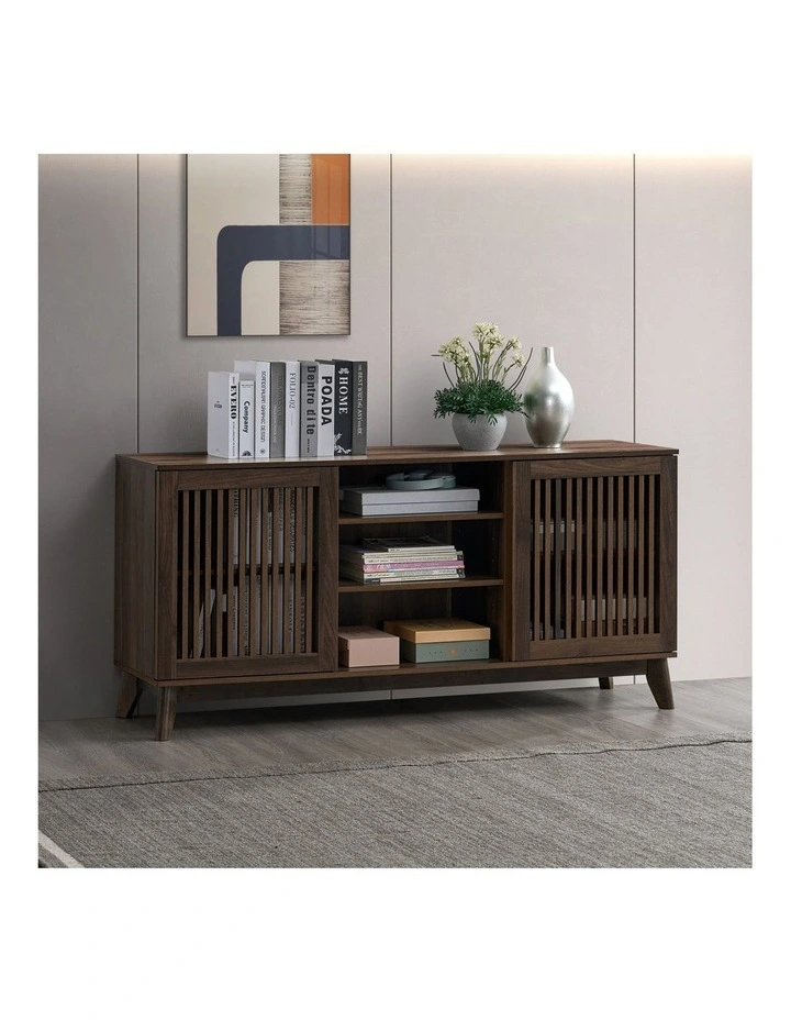 Goria Buffet Sideboard Cabinet 2 Doors Walnut image 3