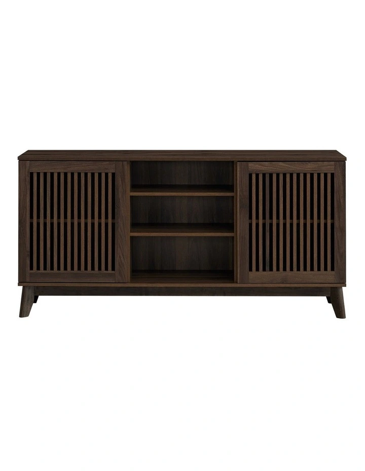 Goria Buffet Sideboard Cabinet 2 Doors Walnut image 4