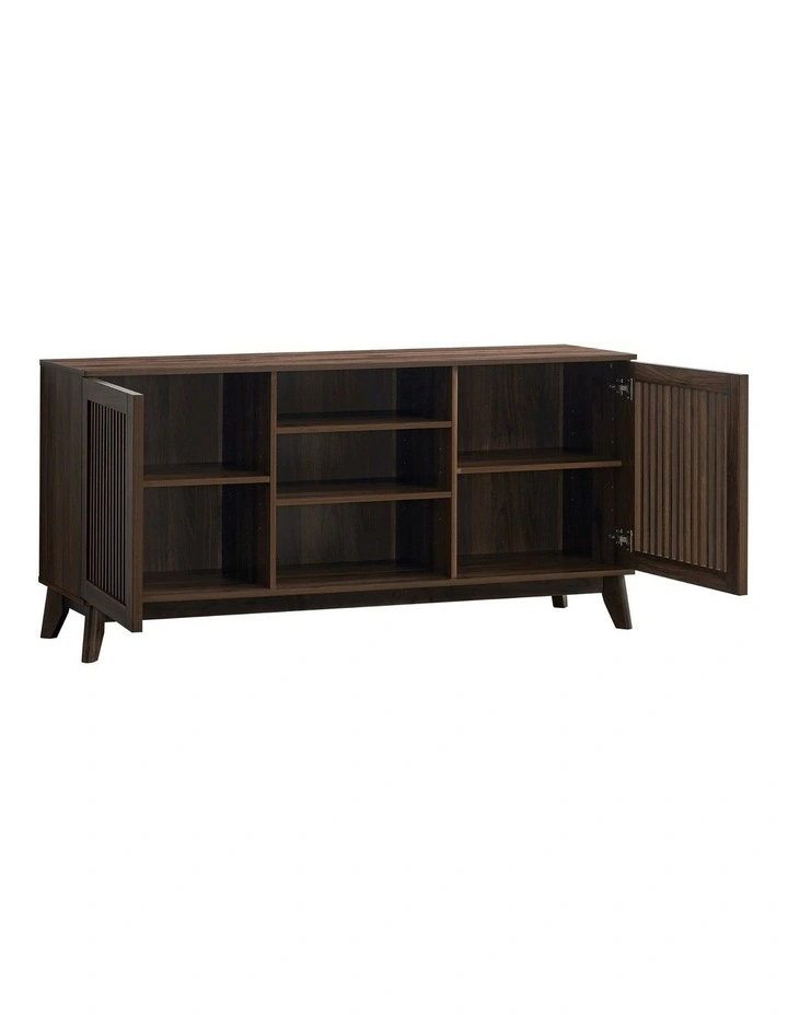 Goria Buffet Sideboard Cabinet 2 Doors Walnut image 5