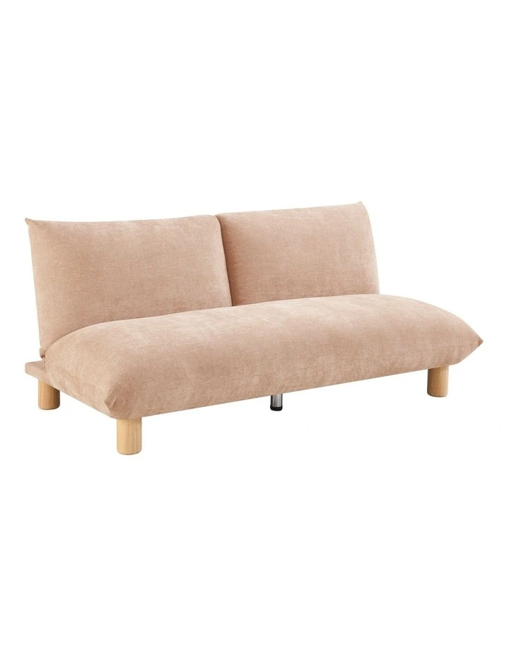 Althea Sofa Bed Lounge Couch Navy Light Clay image 1