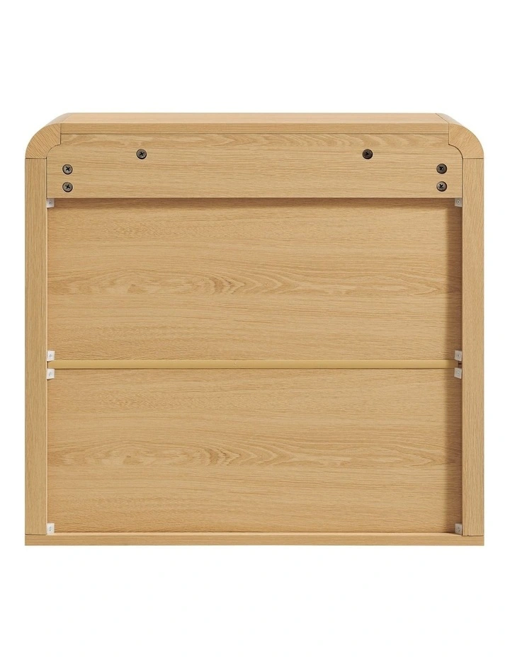 Roy Wall Mount Hanging Cabinet 2 Doors Oak image 4