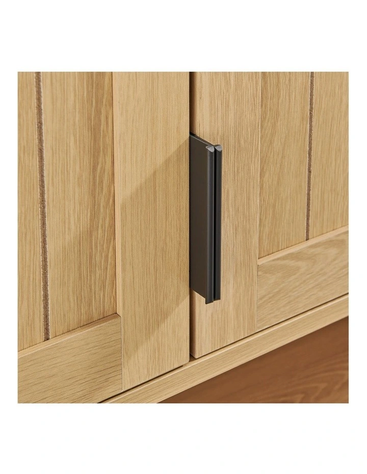 Roy Wall Mount Hanging Cabinet 2 Doors Oak image 6
