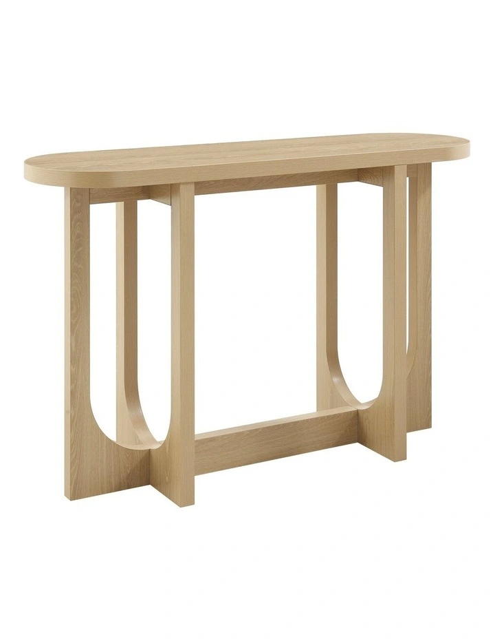 Grace Console Hallway Table Oak image 1