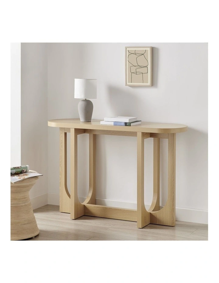 Grace Console Hallway Table Oak image 3