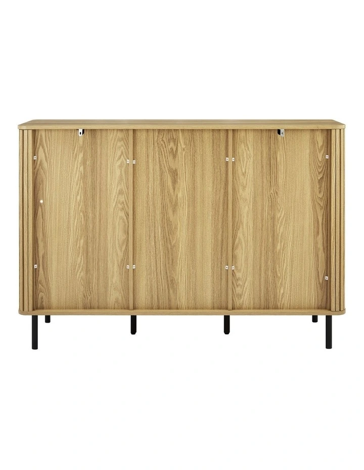 Kayla Chest Dresser Tallboy 9 Drawers Oak image 4