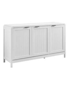 Roy Buffet Sideboard Cabinet 3 Doors White