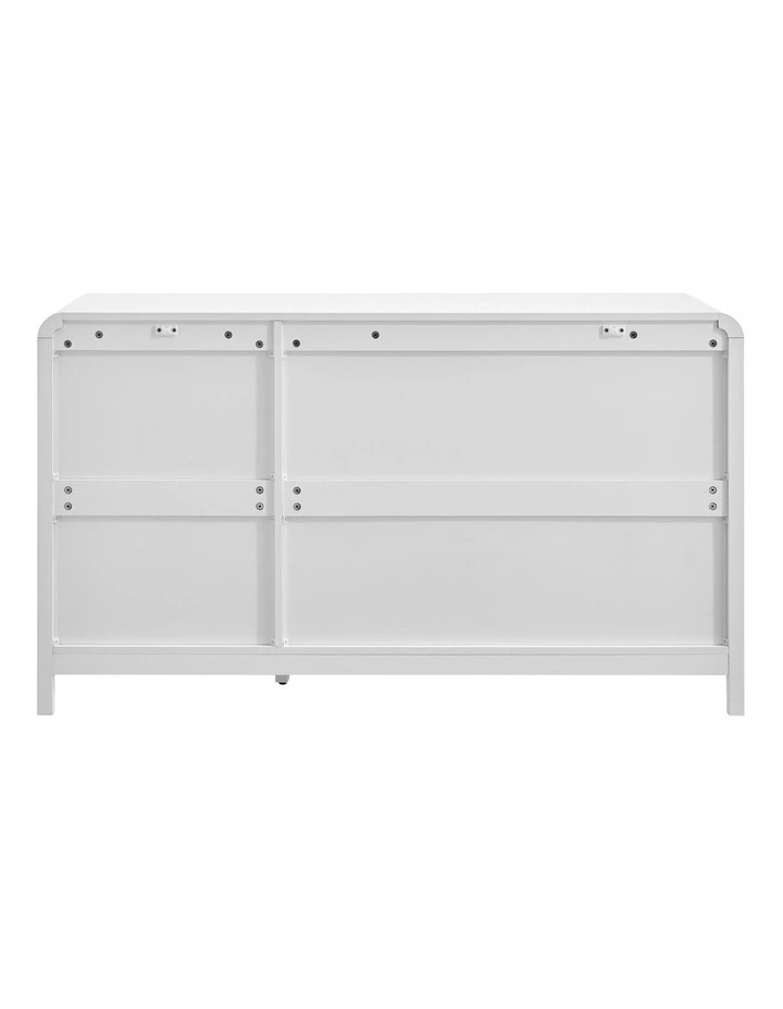 Roy Buffet Sideboard Cabinet 3 Doors White image 4