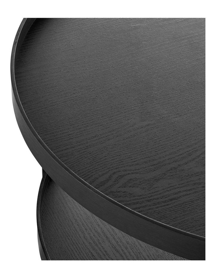 Sally Coffee Table Round 80cm Black image 4
