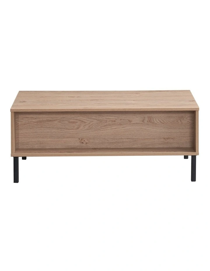 Effie Coffee Table 2 Drawers Oak image 3