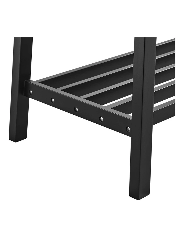 Geneva Console Table Hallway Entryway Black image 6