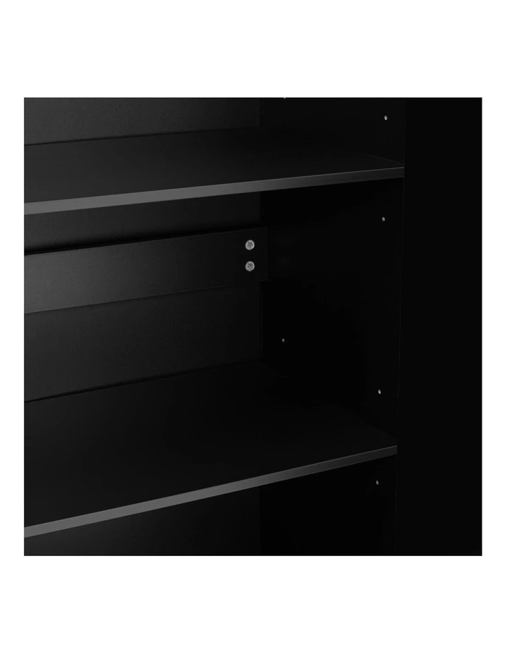 Ivy Pantry Cupboard Storage Cabinet 3 Door 5 Tier Shelf Multipurpose Black image 6