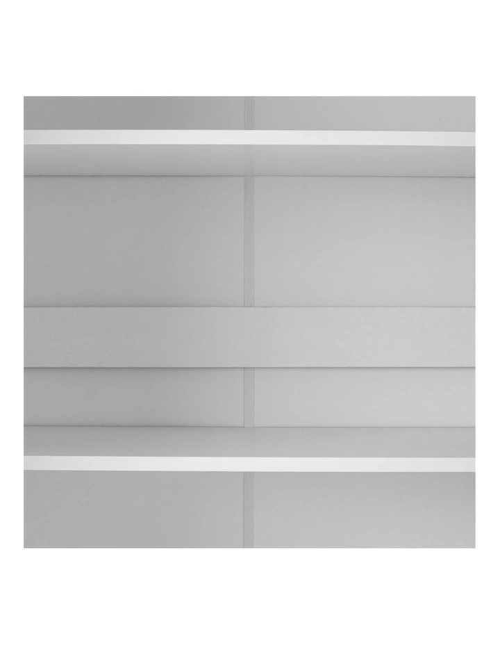 Ivy Pantry Cupboard Storage Cabinet 2 Door 5 Tier Shelf White image 5