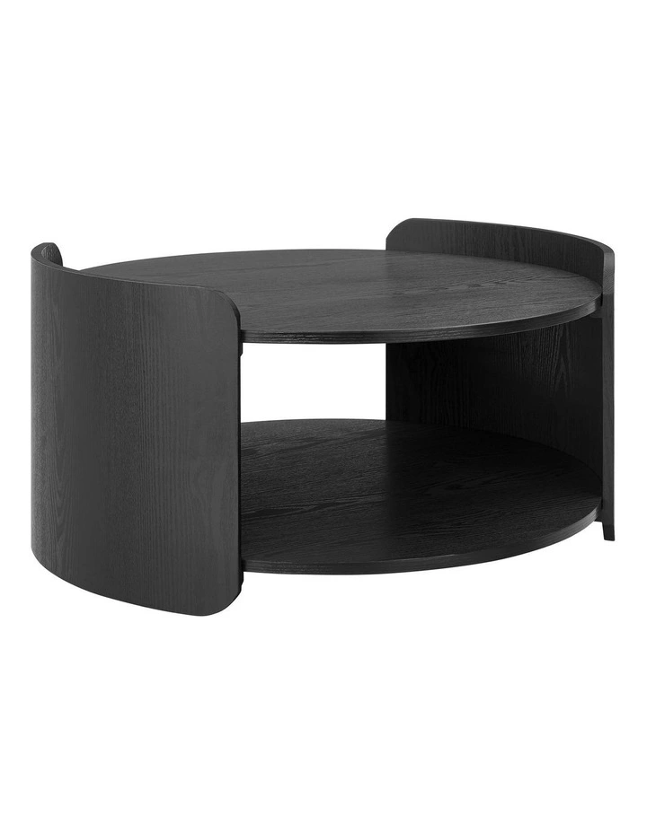 Brett Coffee Table Round Black image 1