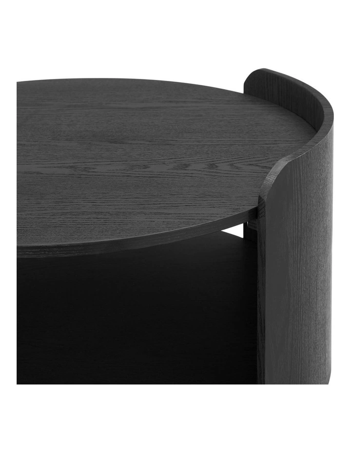 Brett Coffee Table Round Black image 6
