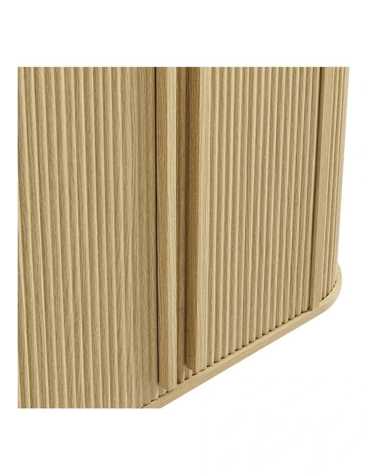 Orla Tall Cabinet Storage 2 Doors Oak image 6