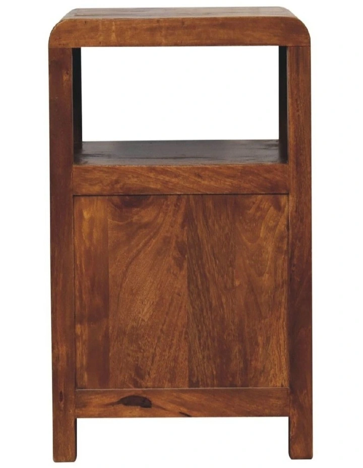 Solid Wood Aspen Bedside in Brown image 6