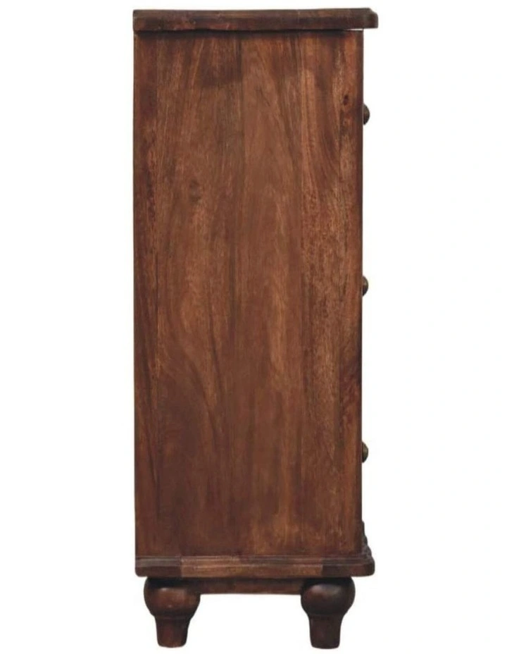 Solid Wood Camille Chest in Brown image 6