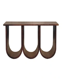 Artisan Furniture Solid Wood Triple Open Style Coffee Table