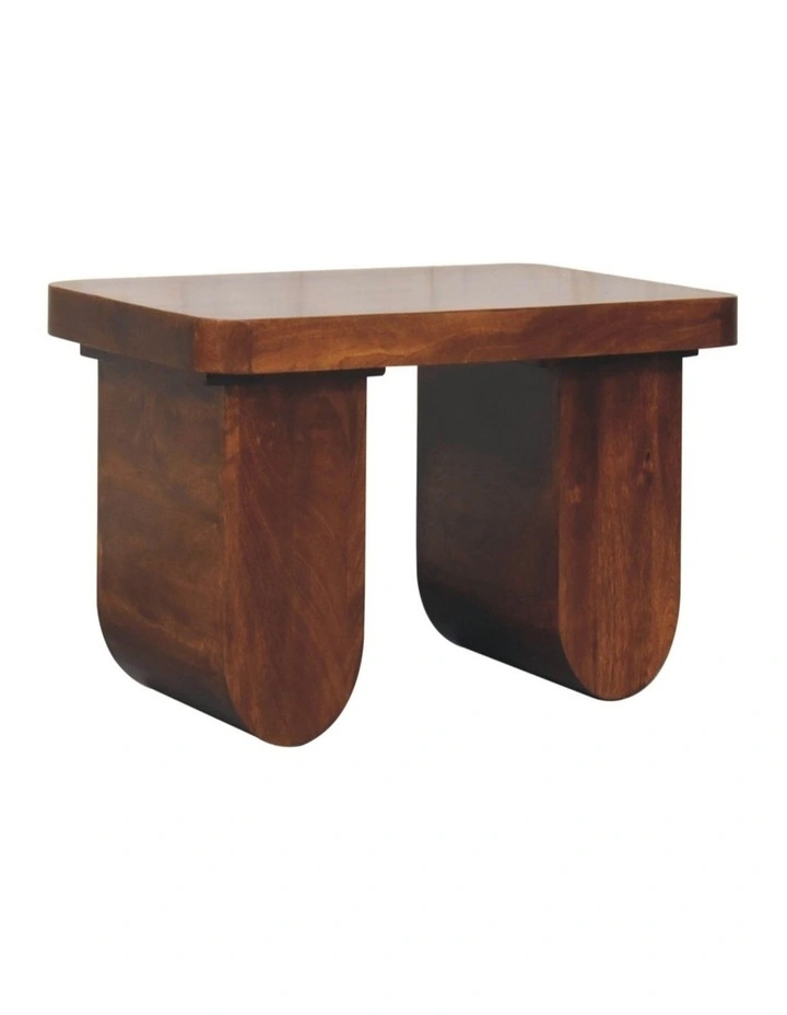 Artisan Furniture Solid Wood Chunky Chestnut Coffee Table image 3