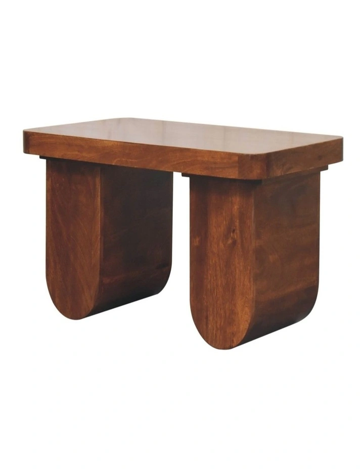 Artisan Furniture Solid Wood Chunky Chestnut Coffee Table image 4