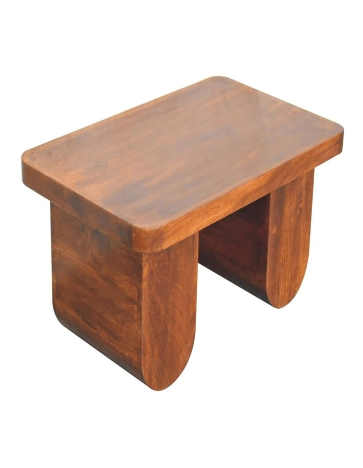 Artisan Furniture Solid Wood Chunky Chestnut Coffee Table image 5