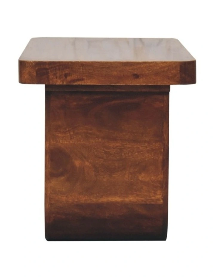 Artisan Furniture Solid Wood Chunky Chestnut Coffee Table image 6