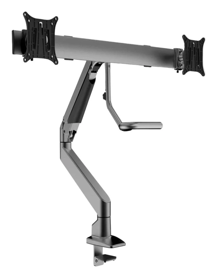 Dual Bar Monitor Arm in Space Grey image 1