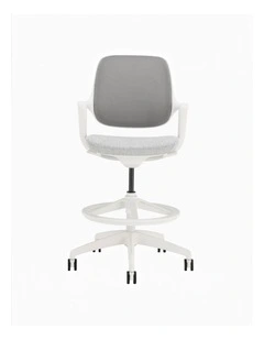 Evoque Low Back Office Chair in White