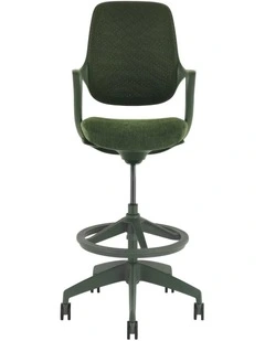 Evoque Low Back Office Chair in Dark Green