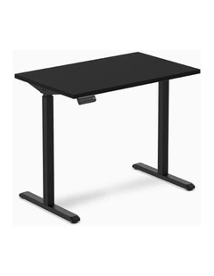 Single Sit Stand Desk 1200x750mm in Black