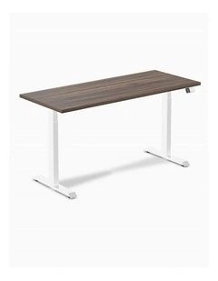 Dual Melamine Sit Stand Desk 1800x750mm in Multi