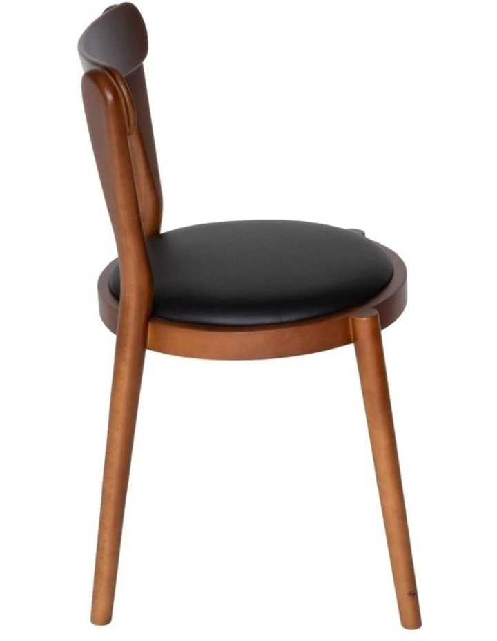 Pack of 2, Replica Passoni Pagaia Dining Chair, PU Leather image 4