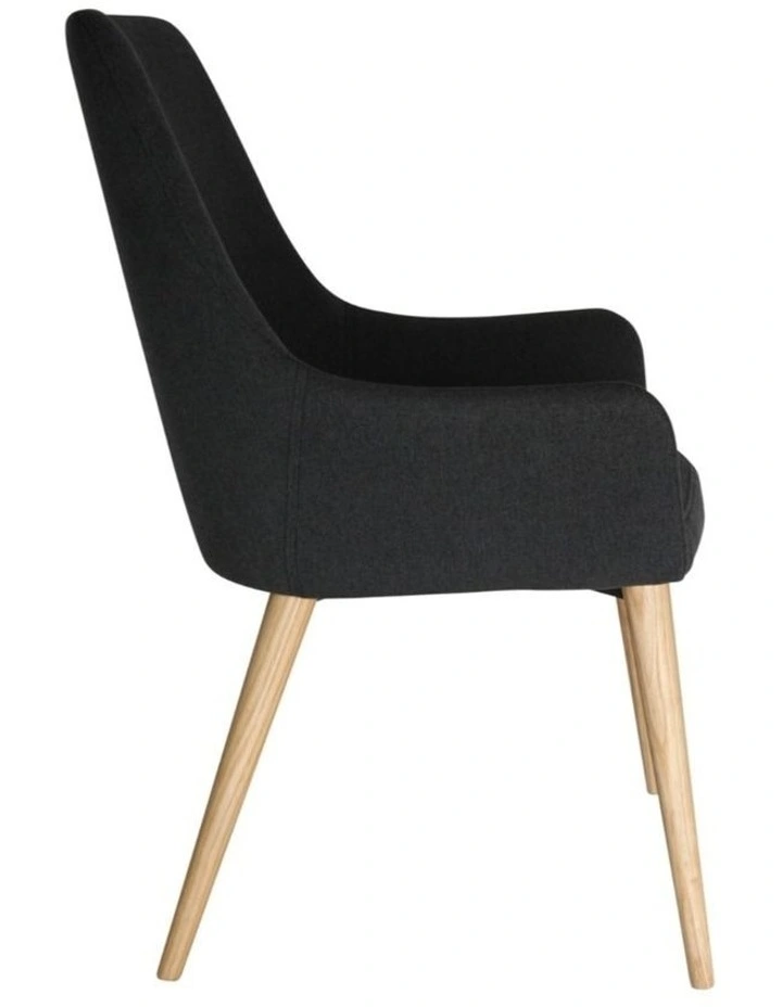 Pack of 4, Rio Dining Chair, Natural Legs image 4