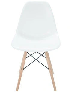 Replica Eames DSW Eiffel Chair, Plastic & Natural