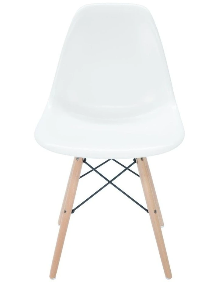 Replica Eames DSW Eiffel Chair, Plastic & Natural image 1
