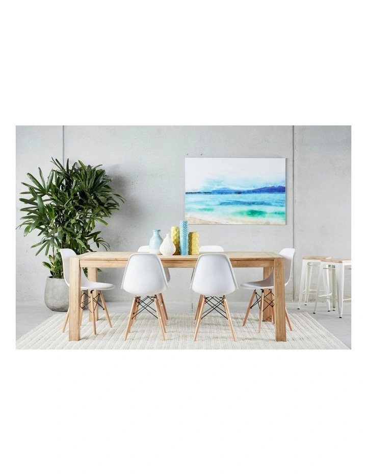Replica Eames DSW Eiffel Chair, Plastic & Natural image 6