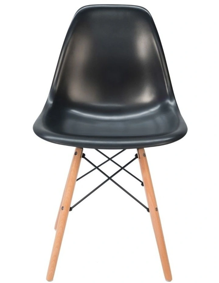 Replica Eames DSW Eiffel Chair, Plastic & Natural image 1