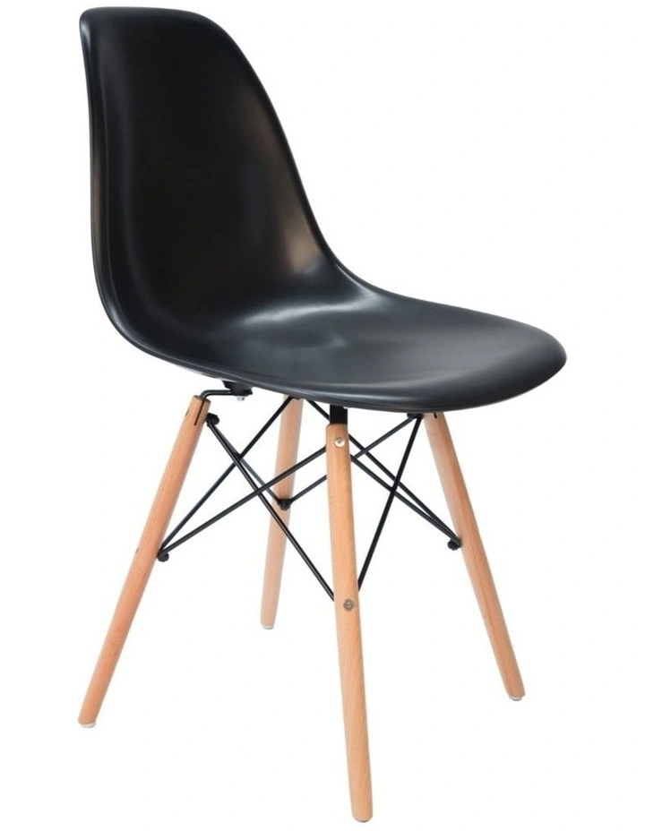 Replica Eames DSW Eiffel Chair, Plastic & Natural image 2