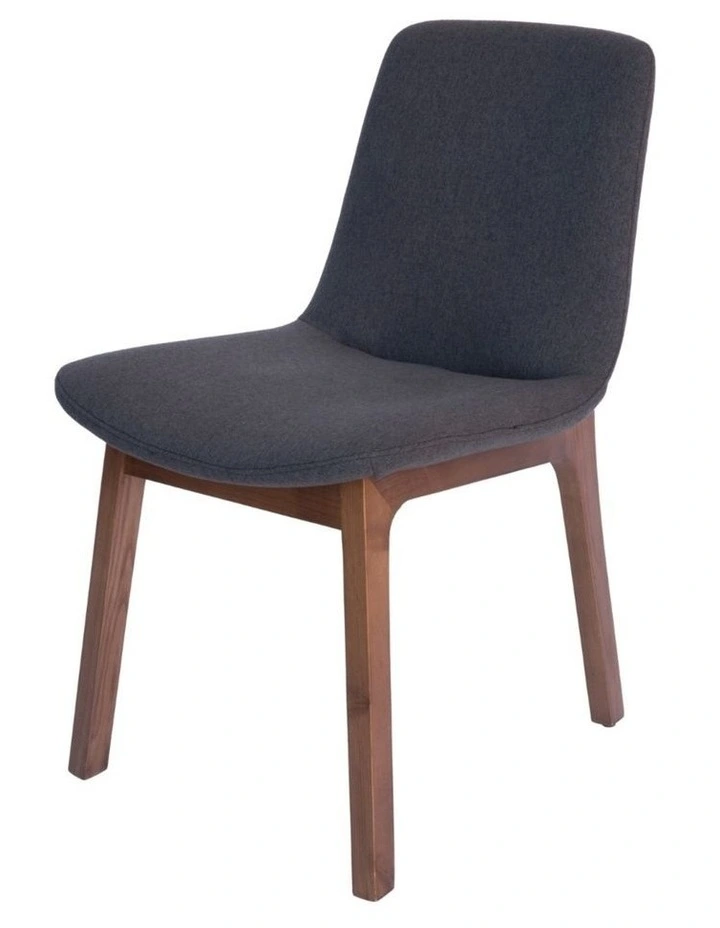 Cozy Dining Chair, Walnut Legs image 2