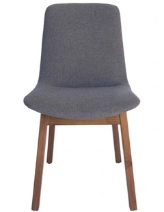 Cozy Dining Chair, Walnut Legs