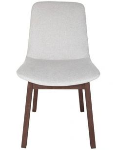Cozy Dining Chair, Walnut Legs