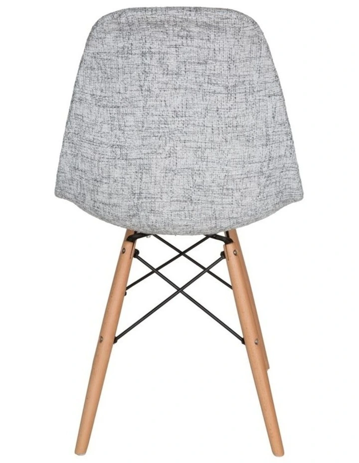 Replica Eames DSW Eiffel Chair, Fabric & Natural image 4