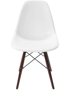 Replica Eames DSW Eiffel Chair, Plastic & Walnut