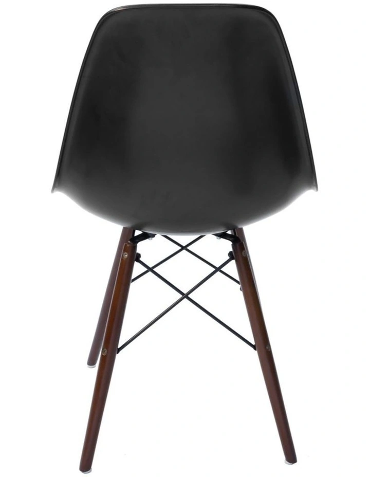 Replica Eames DSW Eiffel Chair, Plastic & Walnut image 4